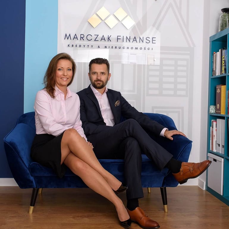 Ewa i Sławek Marczak Marczak Finanse zapraszamy do biura
